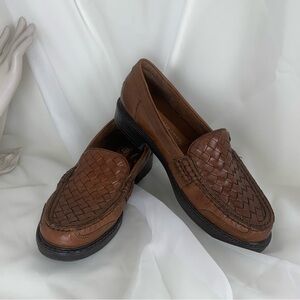 VTG EARTH SHOE Brown Leather Loafers